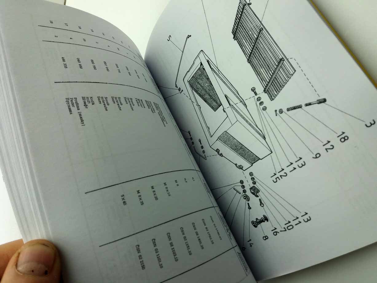 Naviják pro vzlety kluzáků Herkules 4 - Katalog náhradních dílů reprint. - Image 11