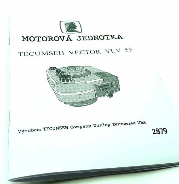 Motor pro sekačky TECUMSEH VECTOR VLV 55 Návod k obsluze a seznam dílů - reprint - Image 7