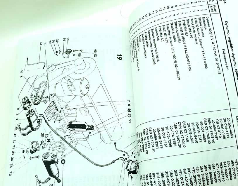 Praga S5T - 3 Nákladní automobil valník Katalog náhradních součástí reprint. - Image 4