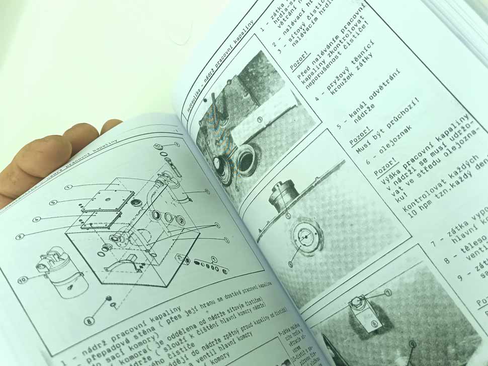 Obsluha, údržba a běžné opravy rypadel DH 112, DH 113 - 2.díl Hydraulika a elektrická instalace reprint. - Image 10