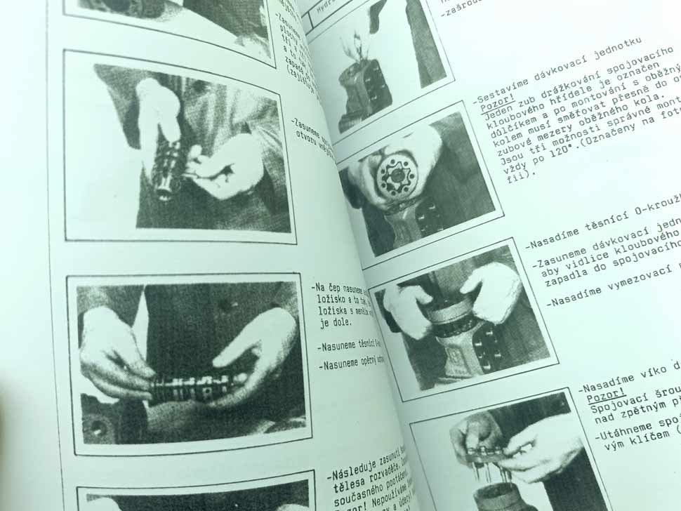 Obsluha, údržba a běžné opravy rypadel DH 112, DH 113 - 2.díl Hydraulika a elektrická instalace reprint. - Image 5