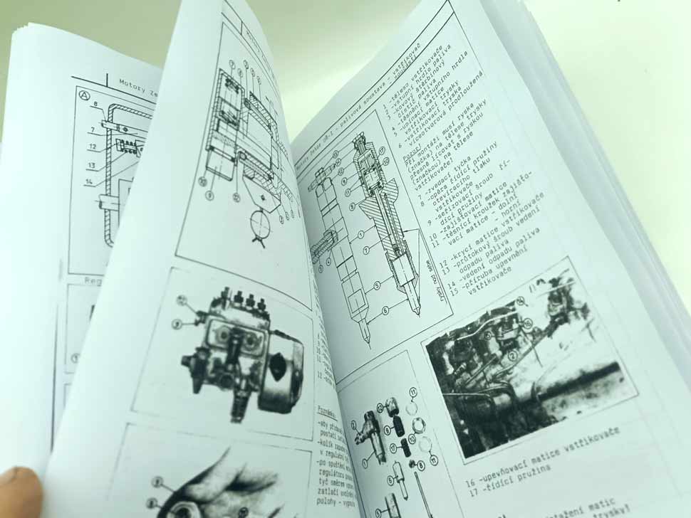 Obsluha, údržba a běžné opravy rypadel DH 112, DH 113 - 1.díl Ovládání, motor a vzduchová soustava reprint - Image 5