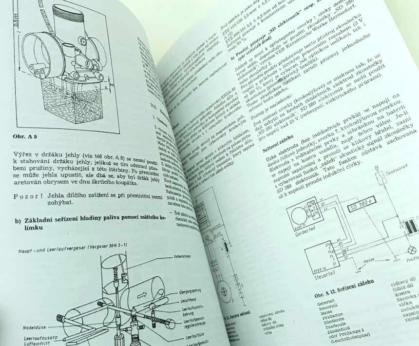 MZ motocykly : ETZ 250 s dodatkem ETZ 251 - Dílenská příručka k motocyklům, reprint. - Image 12