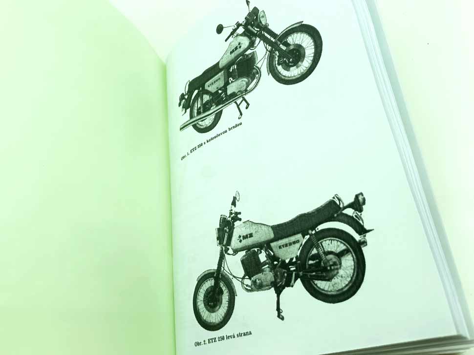 MZ motocykly : ETZ 250 s dodatkem ETZ 251 - Dílenská příručka k motocyklům, reprint. - Image 7