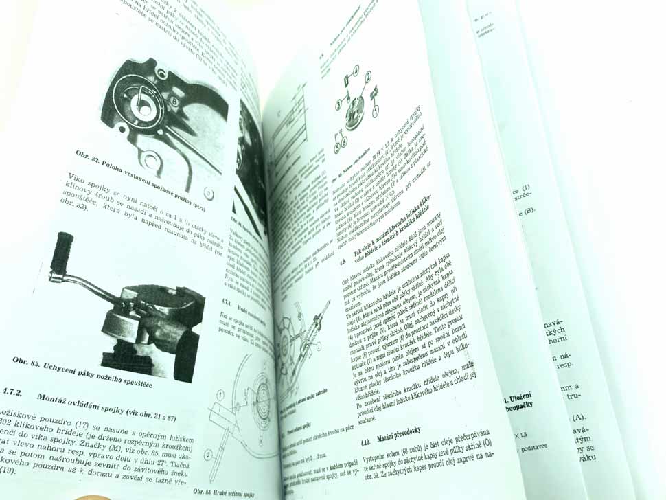 MZ motocykly : ETZ 250 s dodatkem ETZ 251 - Dílenská příručka k motocyklům, reprint. - Image 6