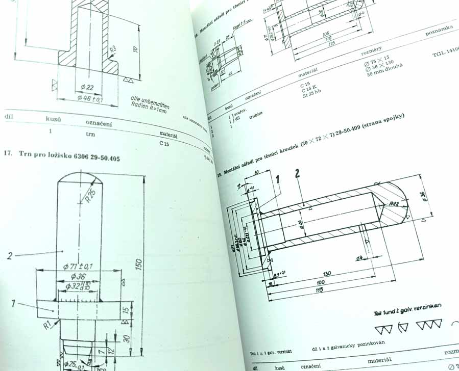 MZ motocykly : ETZ 250 s dodatkem ETZ 251 - Dílenská příručka k motocyklům, reprint. - Image 13
