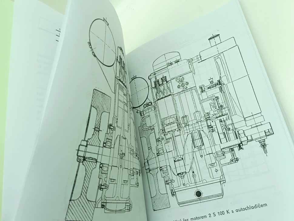 Slavia 1-2 S100K -stabilní motor Návod k obsluze a údržbě naftového motoru reprint. - Image 6