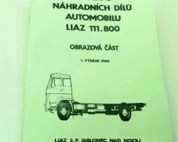 LIAZ 111.800 - Katalog náhradních dílů 2.díl. Obrazová část reprint.
