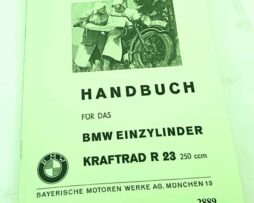 Handbuch für das BMW Krafttrad R 23 - 250 ccm. Einzylinder reprint