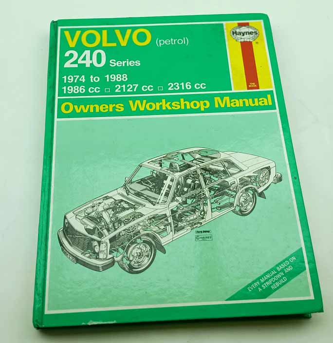 Volvo 240 petrol Owners Workshop Manual