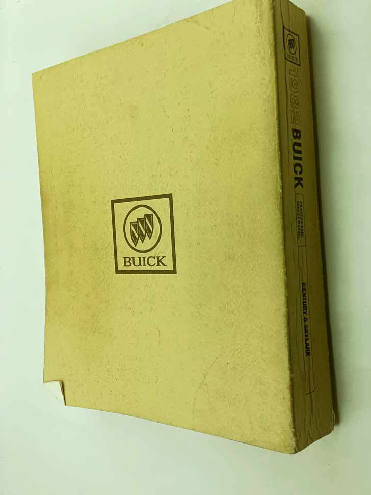 Buick Century a Skylark - Chassis Body - Service manual - Image 11