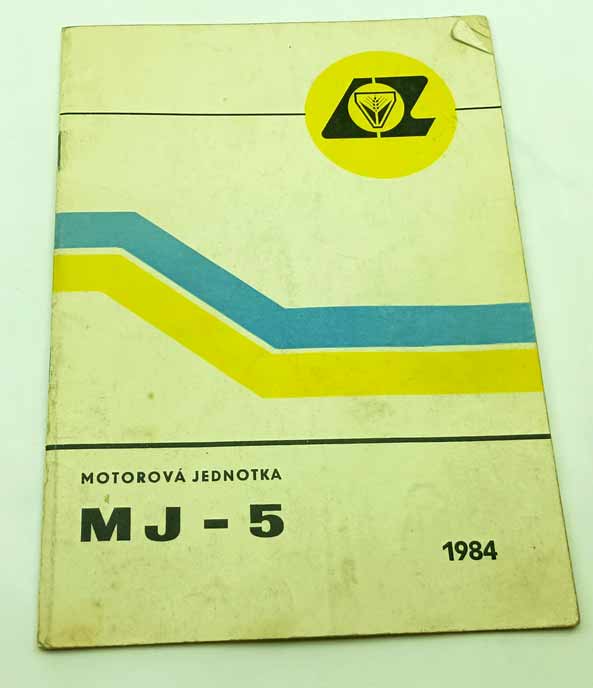 MJ-5 - Motorová jednotka - Náívod k obsluze a seznam dílců