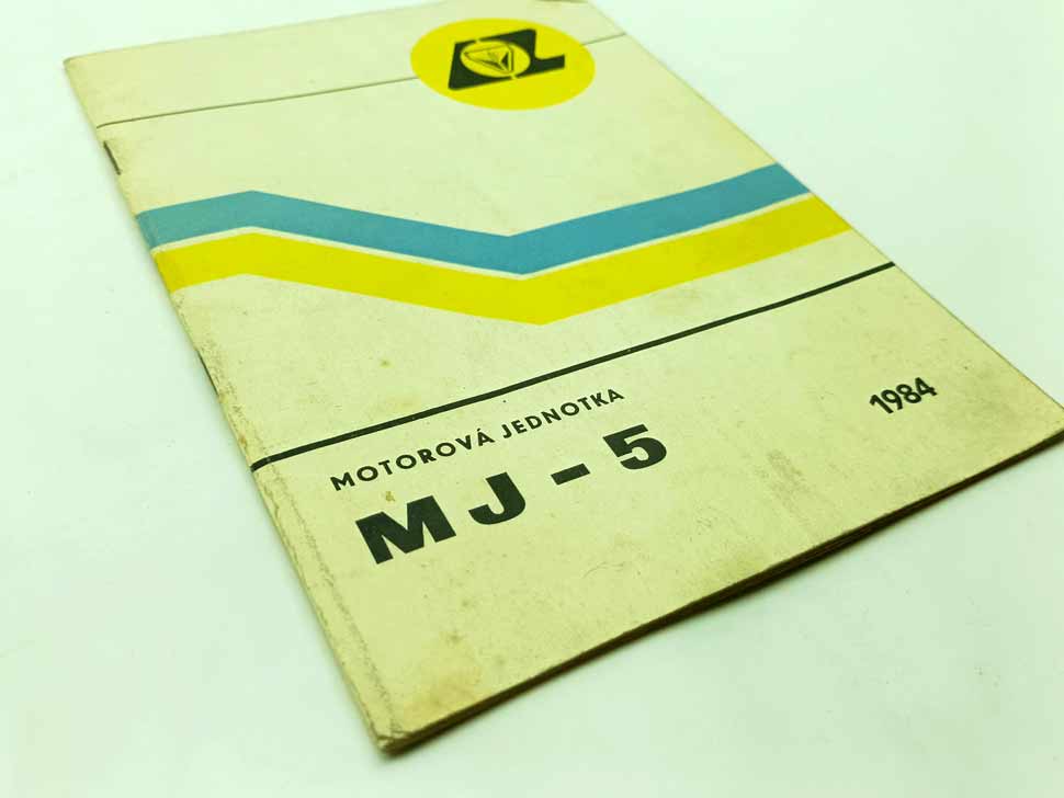 MJ-5 - Motorová jednotka - Náívod k obsluze a seznam dílců - Image 8