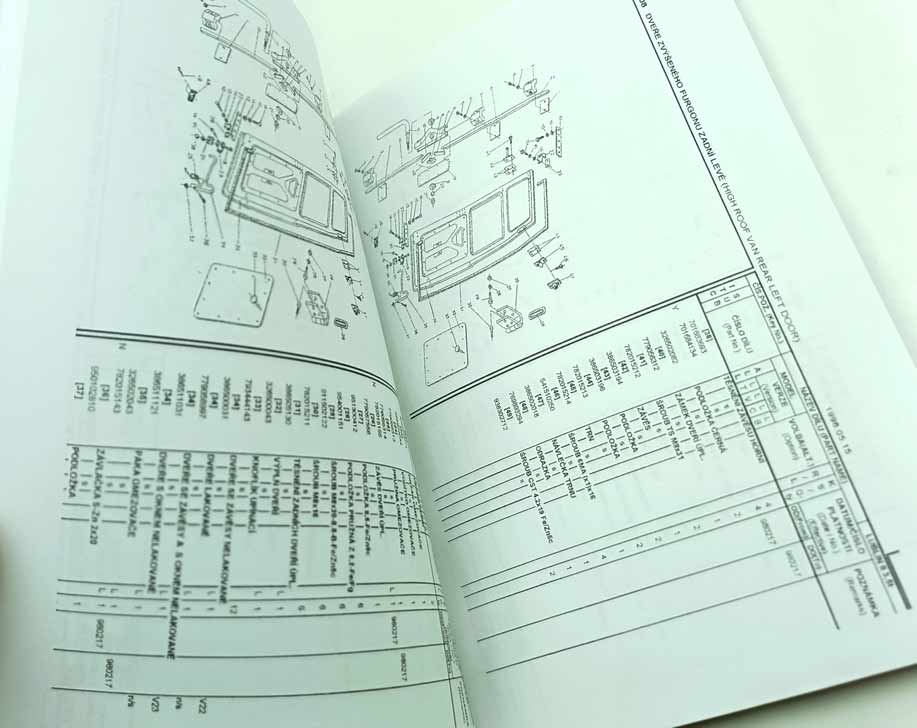 Lublin II 35 Daewoo Avia Katalog náhradních dílů reprint - Image 2