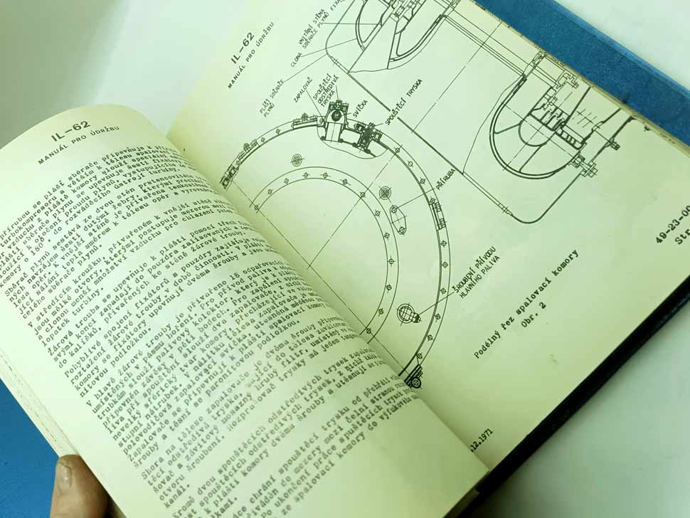 Manuál pro údržbu letadla IL 62 - část 49 číslo výtisku 43 - Image 18