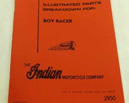 Indian Boy Racer - Parts List - Indian s motorem Jawa 50 pionýr. Reprint.