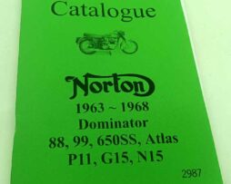 Norton Dominator, 88, 99, 650SS, Atlas, P11, G15, N15 - Parts Catalogue reprint.