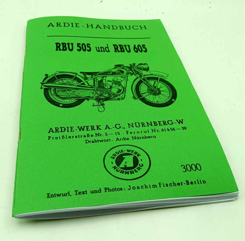 Ardie RBU 505, RBU 605 Handbuch reprint - Image 8