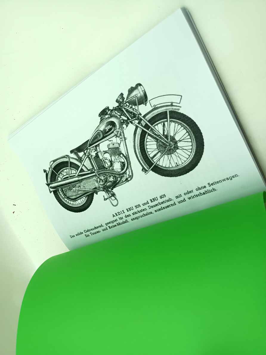 Ardie RBU 505, RBU 605 Handbuch reprint - Image 7