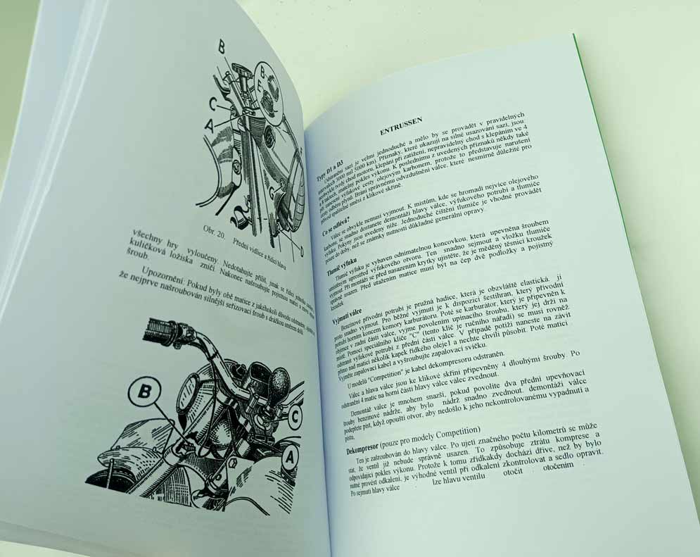 BSA Příručka pro motocykly 1956 reprint - Image 2
