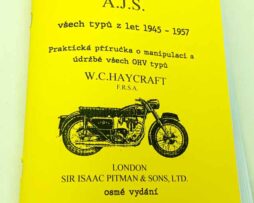 AJS Kniha o motocyklech A.J.S. Pitman´s. roky 1945-1957 reprint