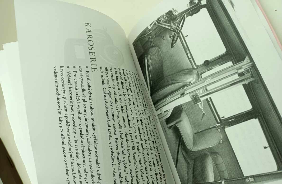 Technický popis vozu Škoda 645 reprint. - Image 2