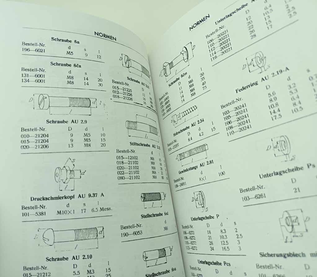 Škoda Popular 995 SV Liduška - Katalog náhradních dílů v němčině. Reprint. - Image 12
