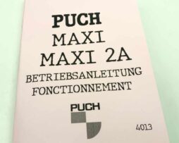 Puch Maxi 2A Bedienungs-anleitung  reprint