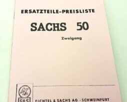 Sachs 50 Zweigang - Ersatzteil-Liste - Katalog náhradních dílů reprint.