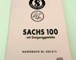 SACHS 100 mit Dreiganggetriebe Handbuch reprint