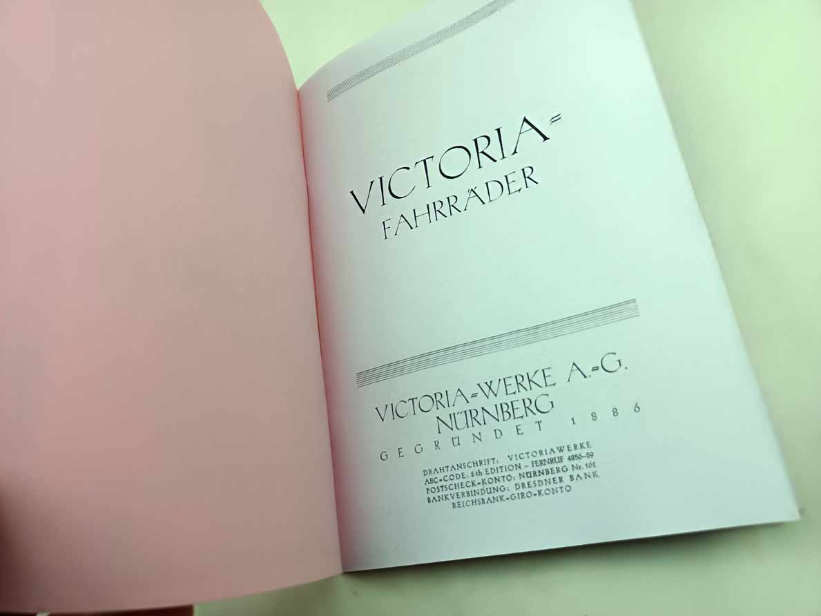 VICTORIA RÄDER - výrobní program bicyklů reprint - Image 5