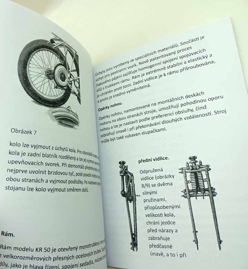 VICTORIA - motocykl KR 50 Návod k obsluze a údržbě reprint - Image 4