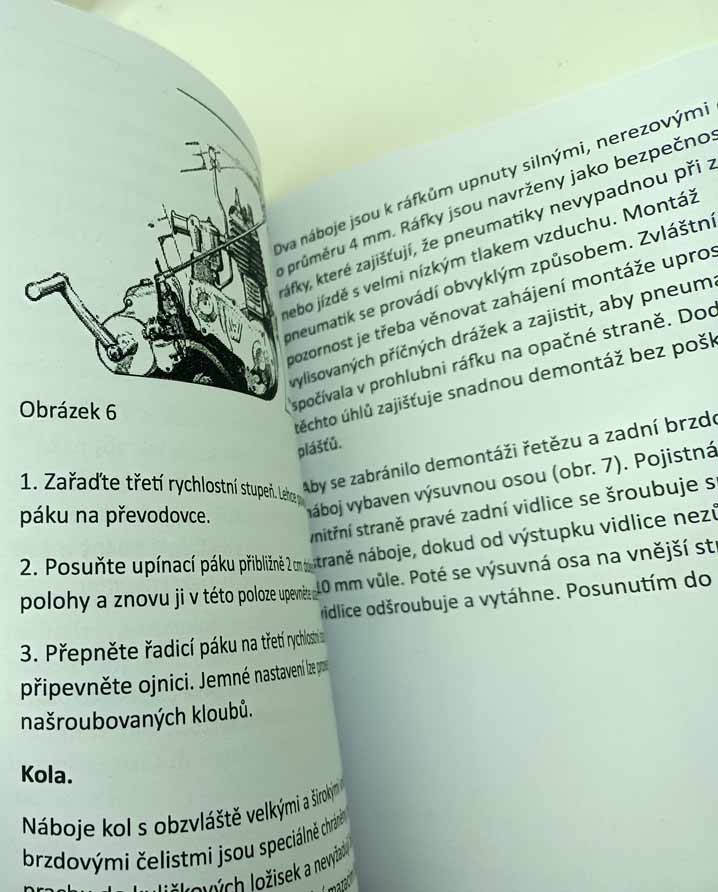 VICTORIA - motocykl KR 50 Návod k obsluze a údržbě reprint - Image 3