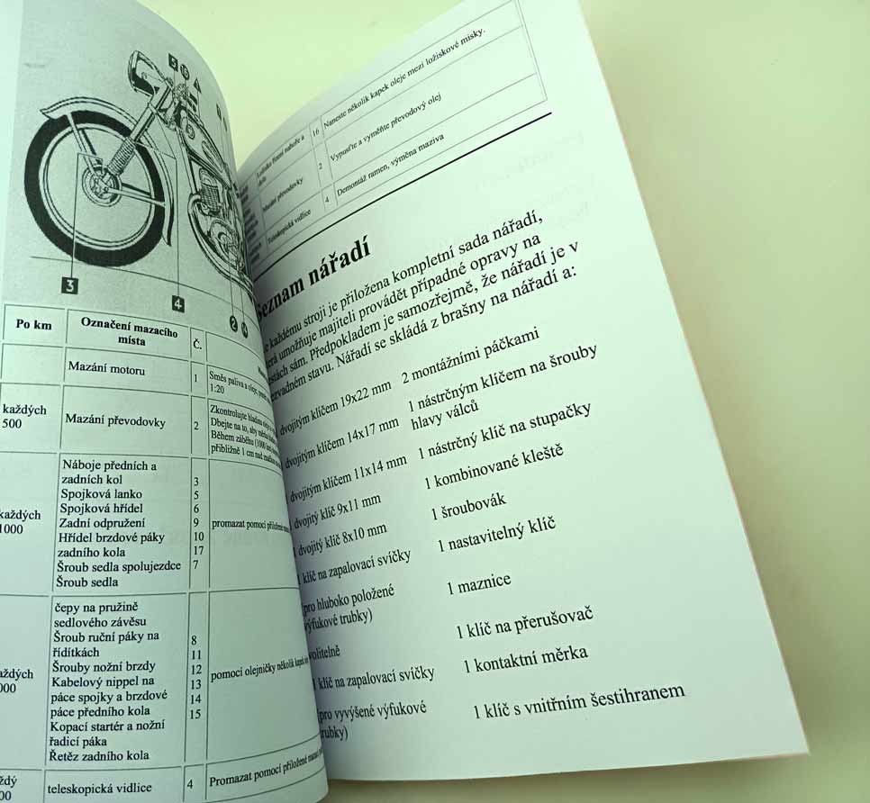 Victoria KR 25 HM "AERO" 250ccm Návod k obsluze a údržbě reprint. - Image 5