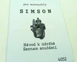 Karburátor BVF 16N3 pro motocykly Simson reprint