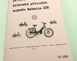 Babetta 28 -228 Dílenská příručka reprint