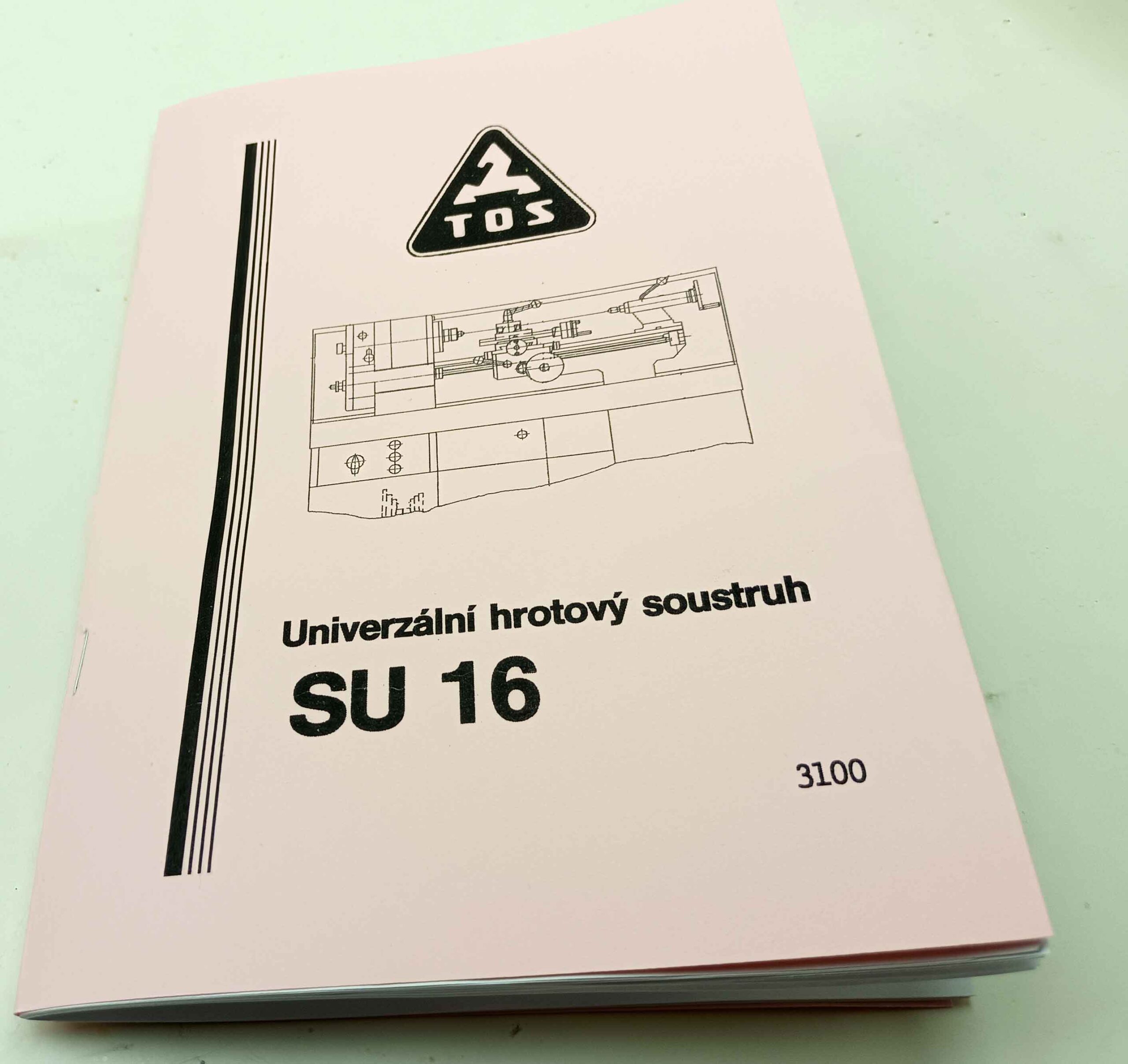 TOS SU 16 Universální hrotový soustruh Návod k obsluze. reprint - Image 8