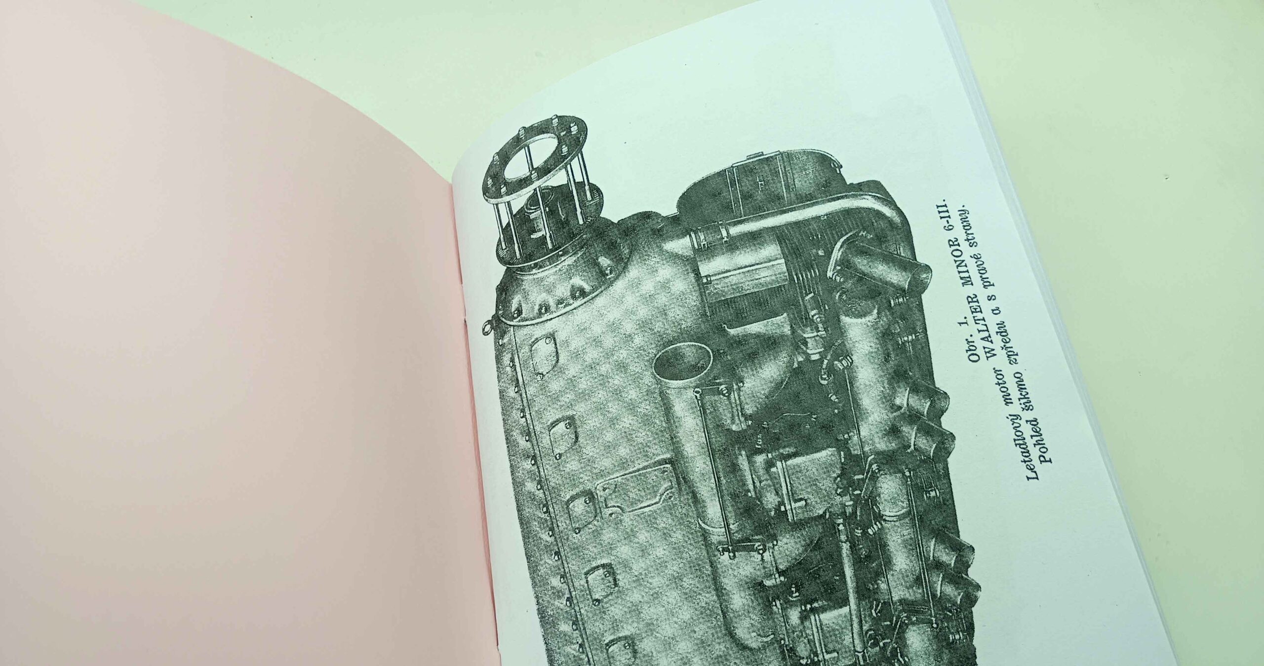 Walter Minor 6-III 160 ks Letadlový motor - technický popis a návod k obsluze řízení a udržování motoru reprint. - Image 7