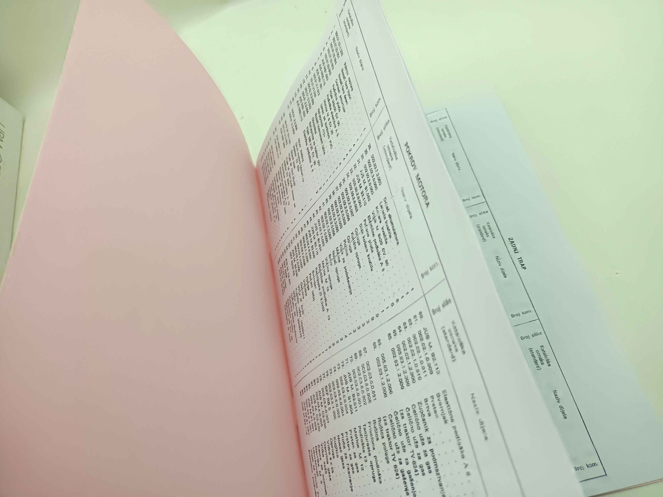 Tomo Vinkovič Traktror TV 730 - 624 Katalog náhradních dílů reprint. - Image 5