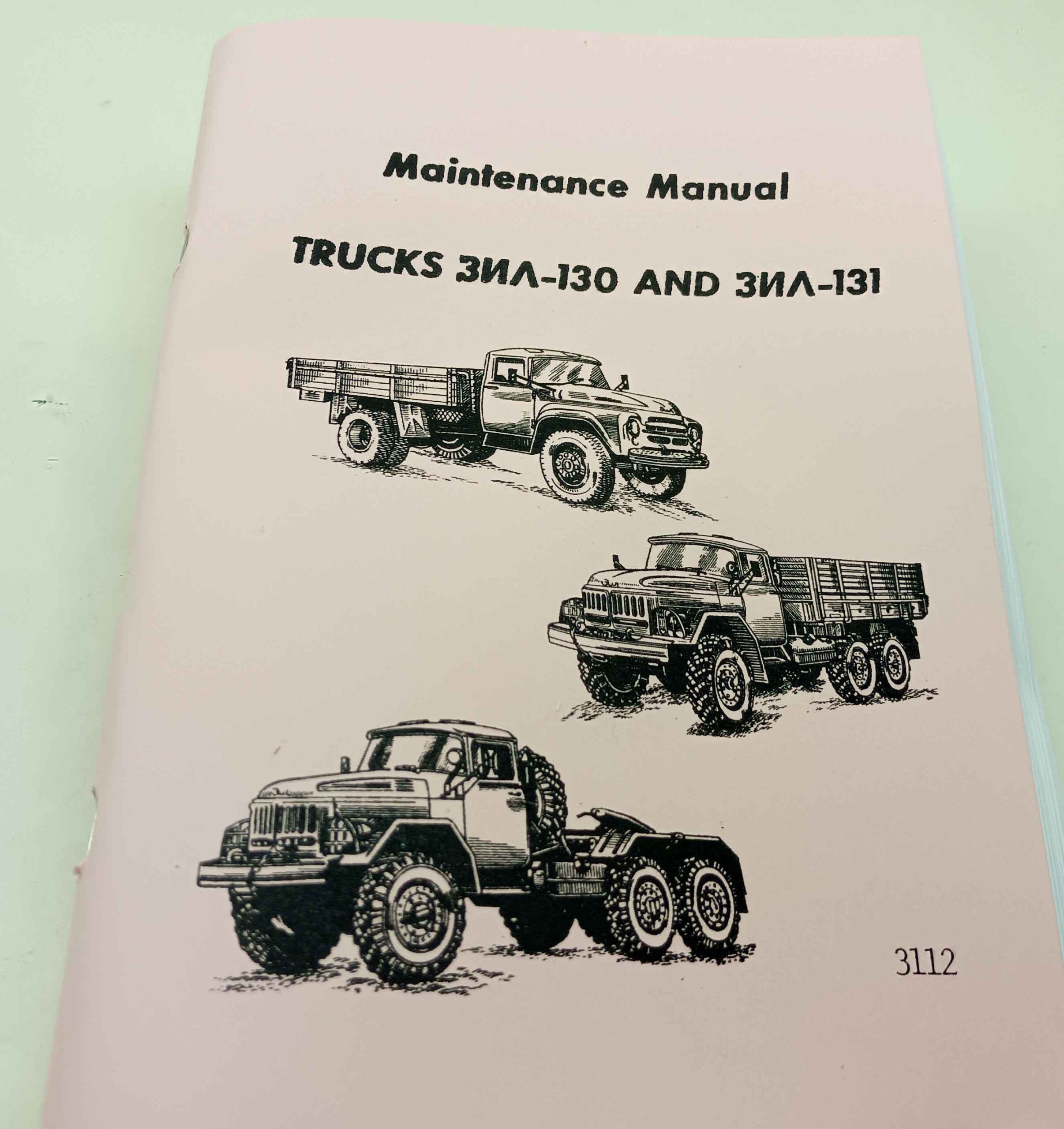 ZIL 130 , ZIL 131 Nákladní auto Údržba a seřízení - do roku 1970 anglicky reprint - Image 8