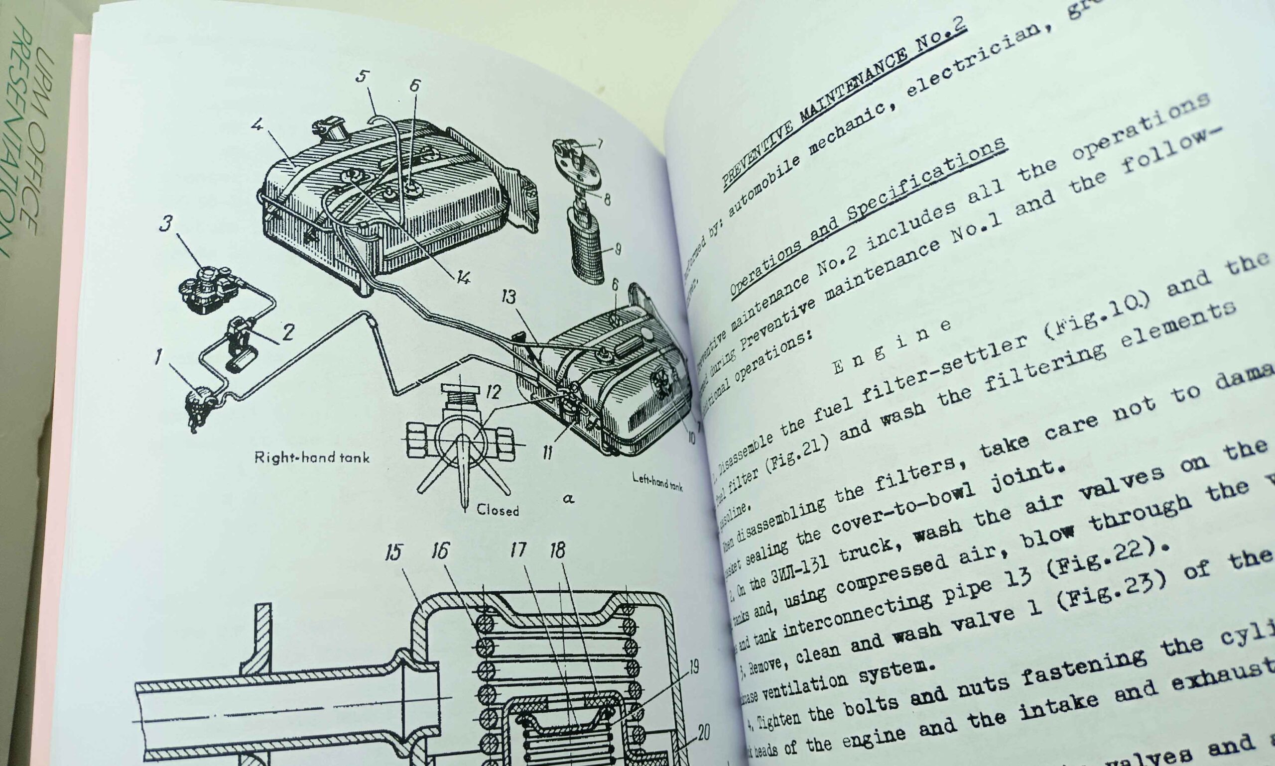 ZIL 130 , ZIL 131 Nákladní auto Údržba a seřízení - do roku 1970 anglicky reprint - Image 5