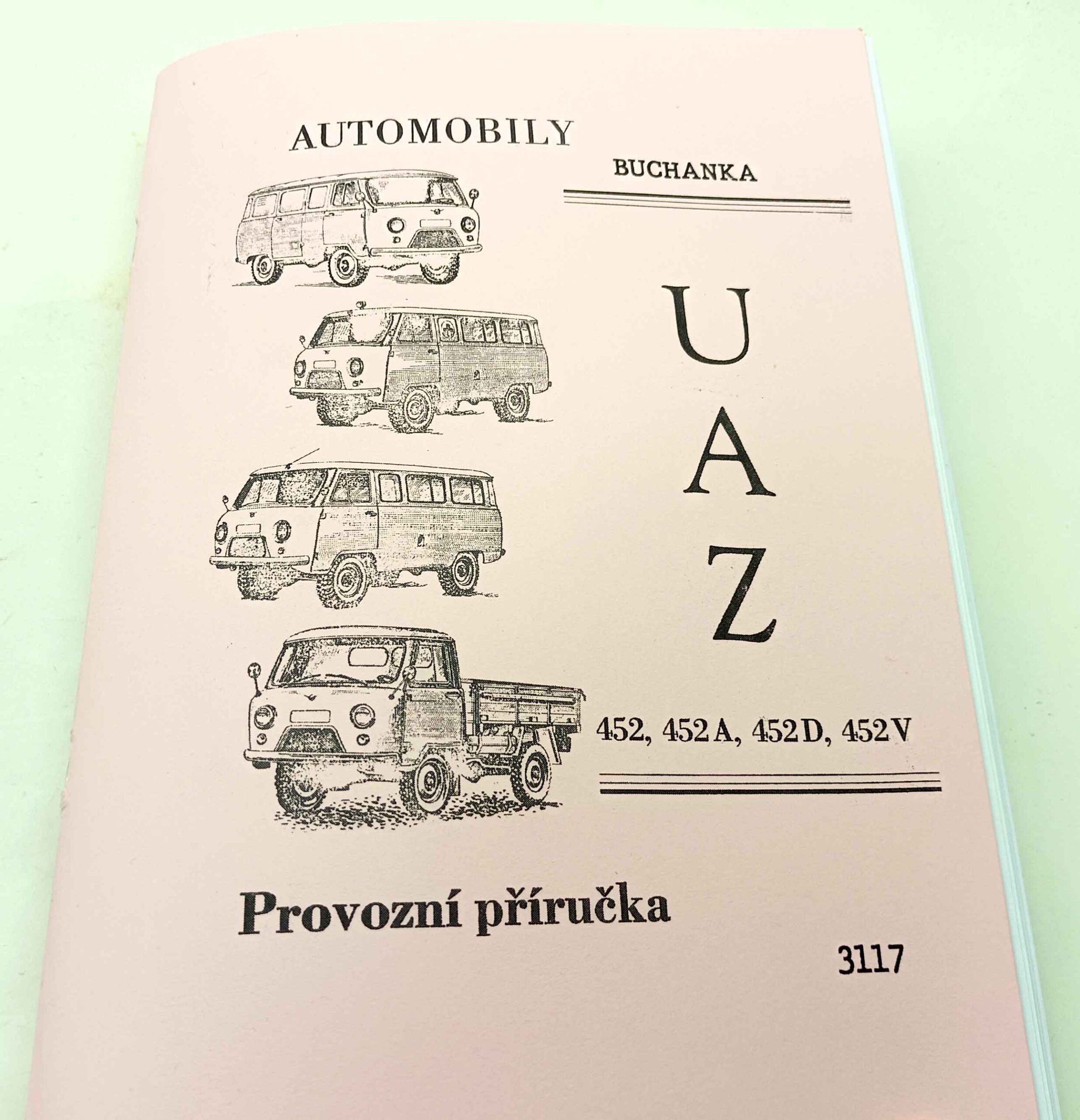 UAZ 452, 452A, 452D, 452V - Provozní příručka reprint - Image 9