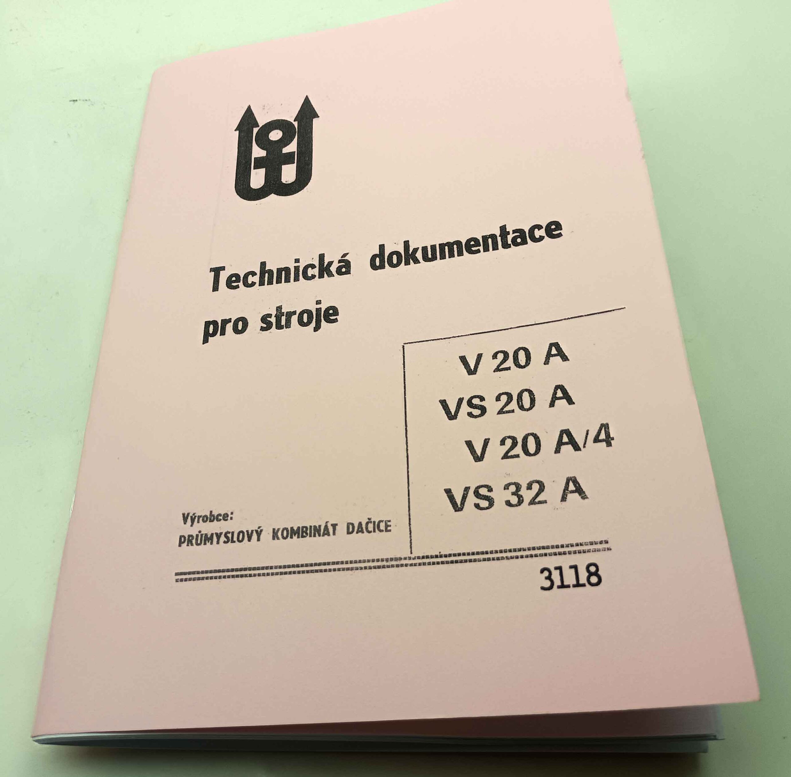Vrtačka V 20 A, VS 20 A, V 20 A/4, VS 32 A - Technická dokumentace stroje reprint. - Image 8