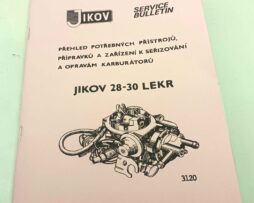Jikov 28-30 LEKR Automobilový karburátor - Service Bulletin reprint.