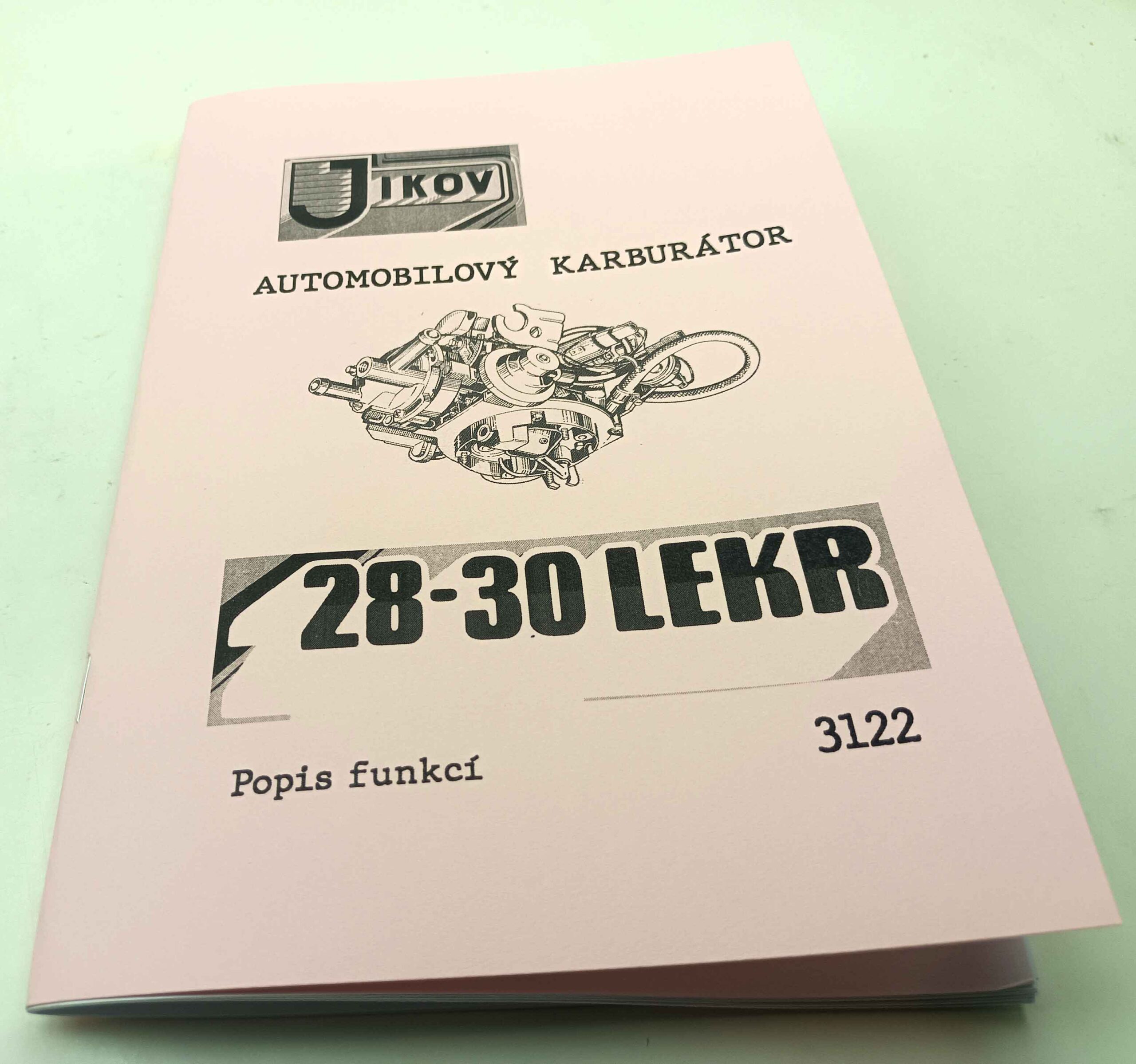 Jikov 28-30 LEKR Automobilový karburátor - Popis, funkce reprint - Image 7