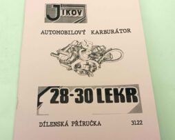 Jikov 28-30 LEKR Automobilový karburátor - Dílenská příručka reprint.