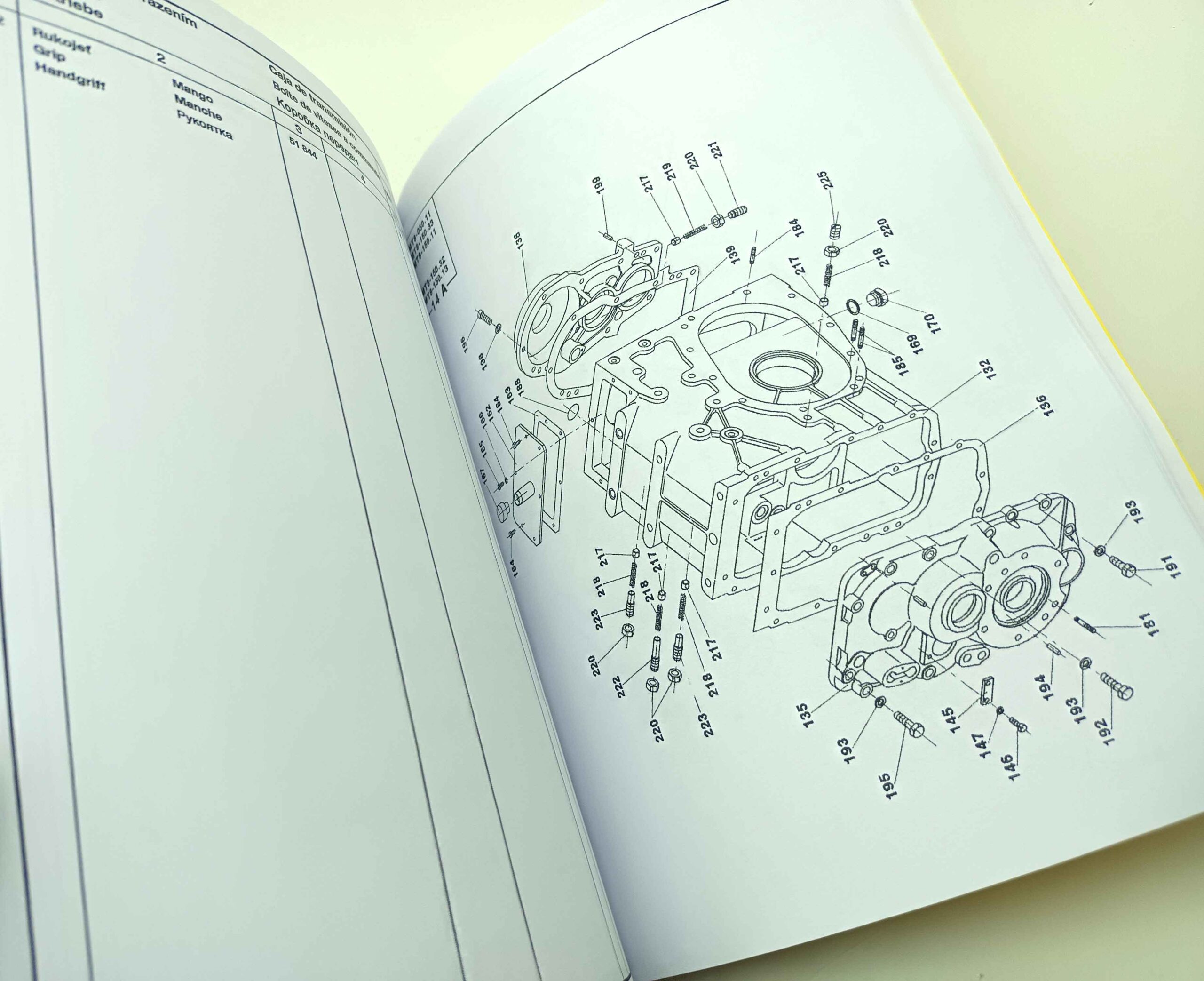 Slavia Wikov Malotraktor MT8-050.11, MT8-150.11, MT8-150.13, MT8-150.32, MT8-150.33 - Seznam dílů 1.část Reprint. - Image 4