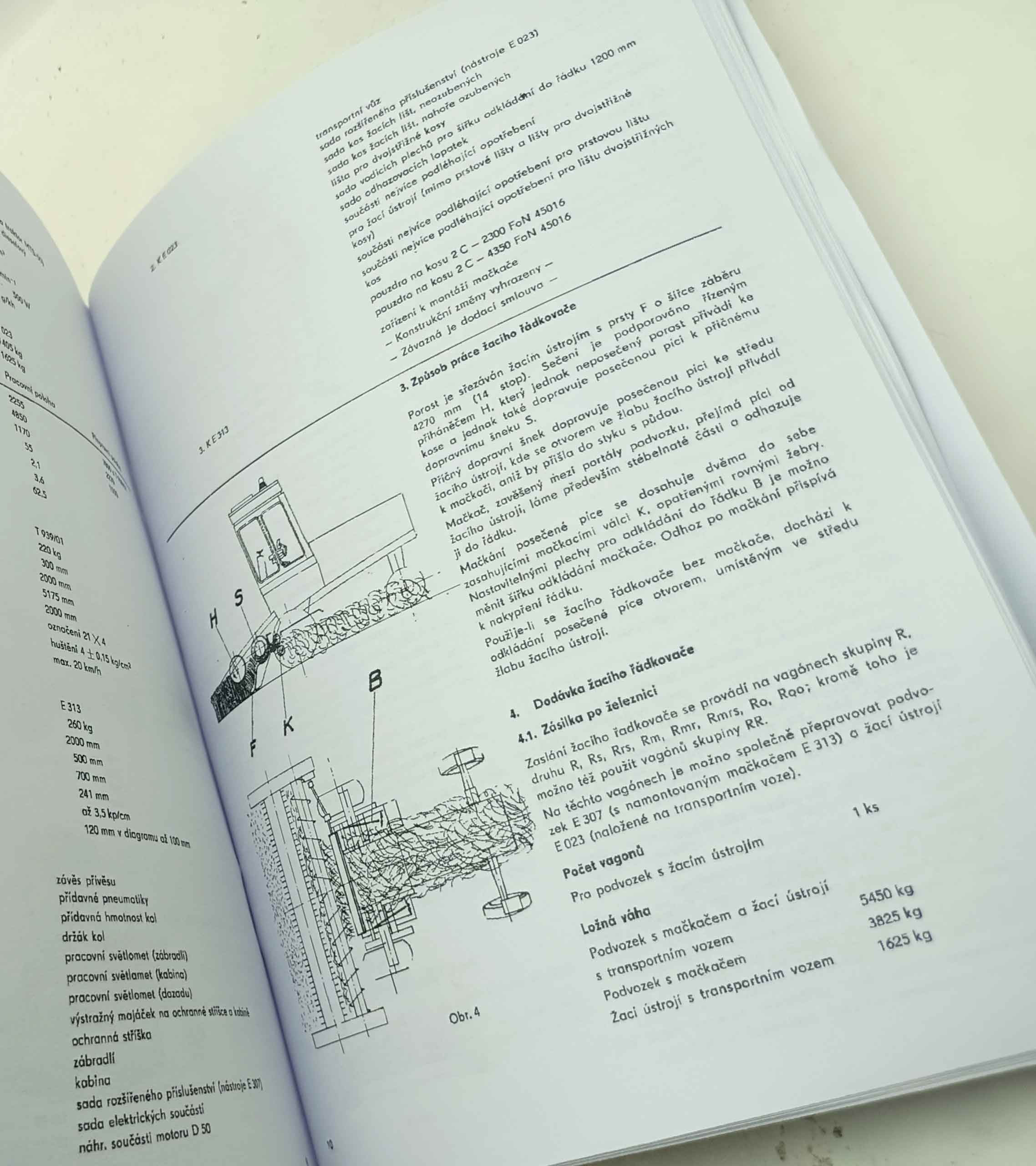 Žací řádkovač E 301 Fortschritt - Návod k obsluze reprint. - Image 6