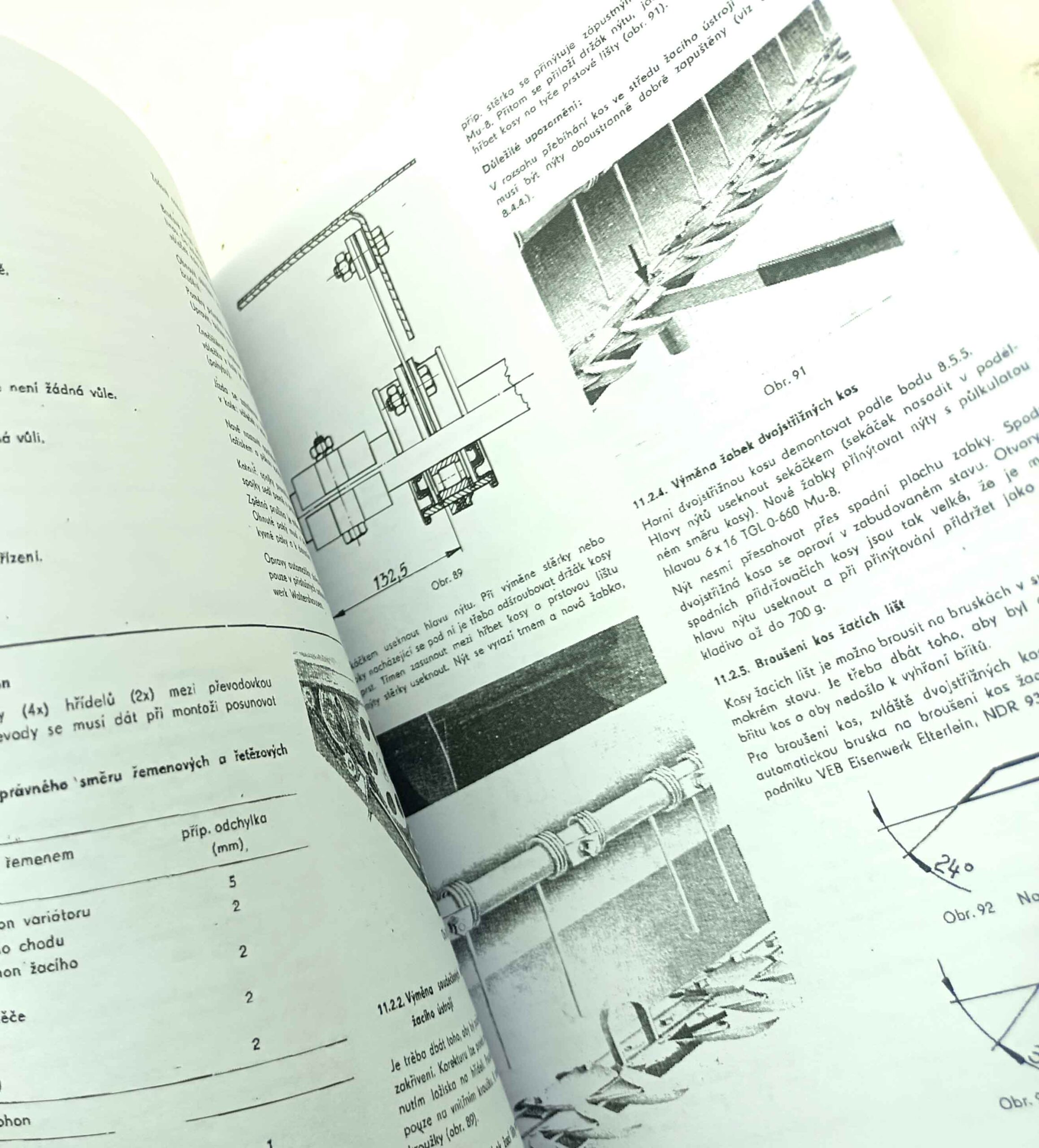 Žací řádkovač E 301 Fortschritt - Návod k obsluze reprint. - Image 4