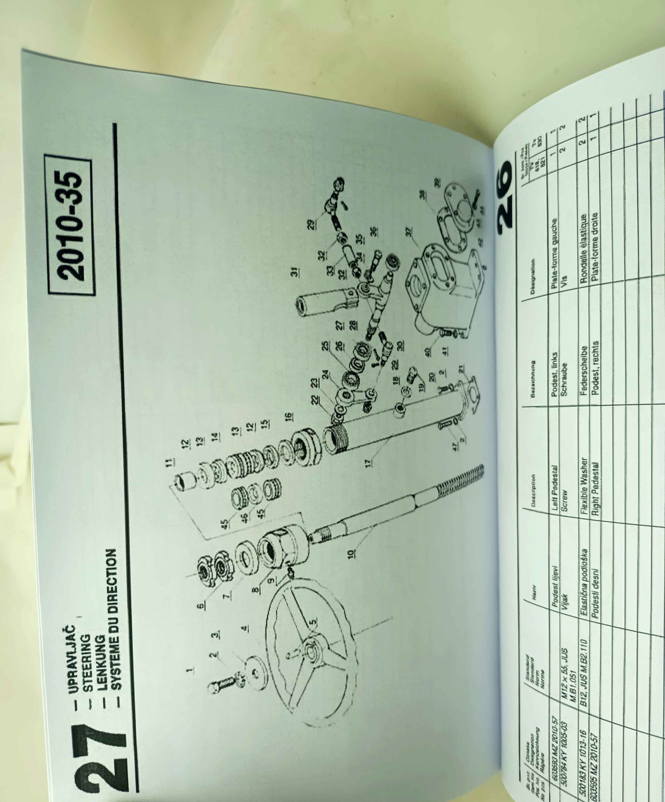 Tomo Vinkovič malotraktor - Serie 800 -TV 818, TV 821, TV 830 (824). Katalog náhradních dílů reprint - Image 10